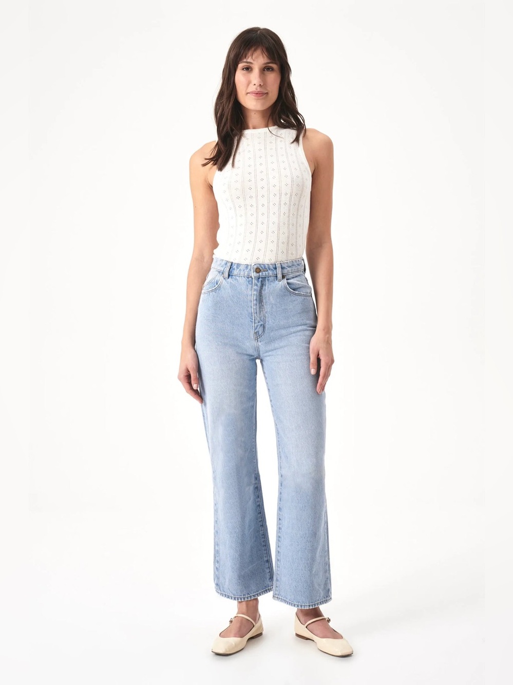 Rolla's Heidi high-rise loose straight jeans